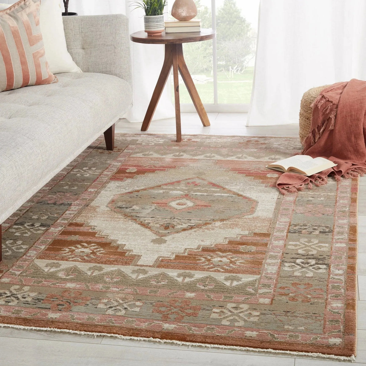 Myriad Myd09 Constanza Blush/Gray Rug