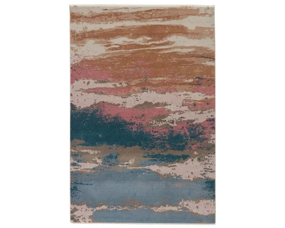 Myriad MYD18 Blue/Gold Rug