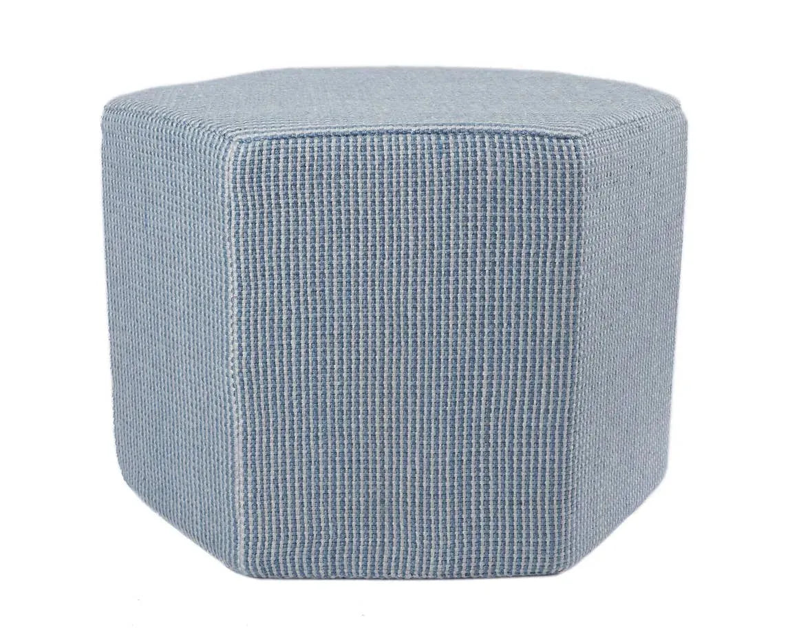 Mysa MSA02 Blue/White Pouf