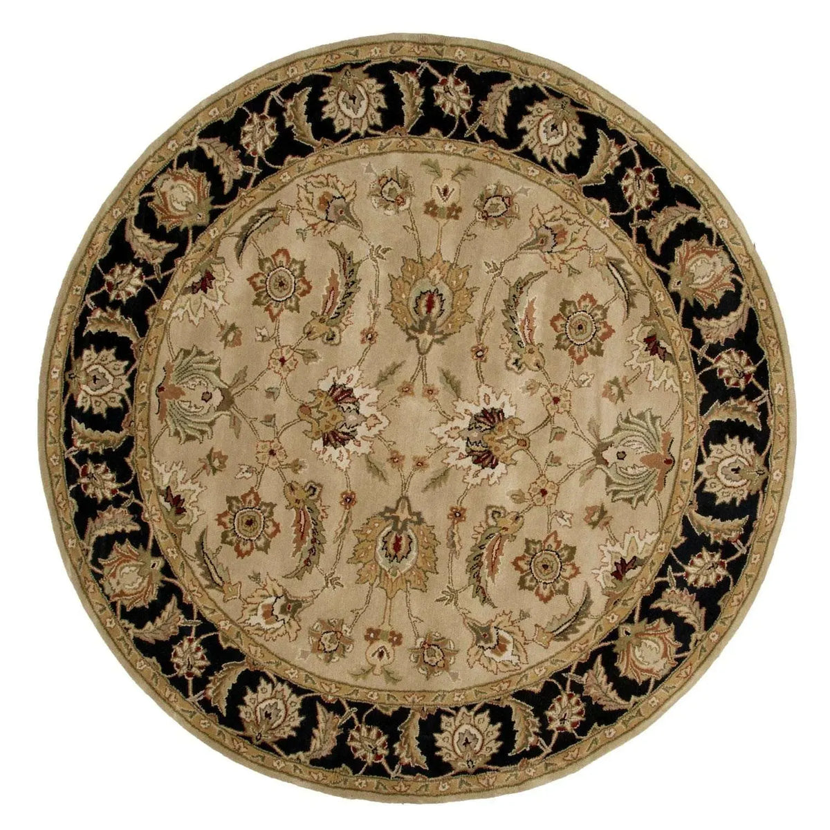 Mythos MY02 Selene Beige / Ebony Rug