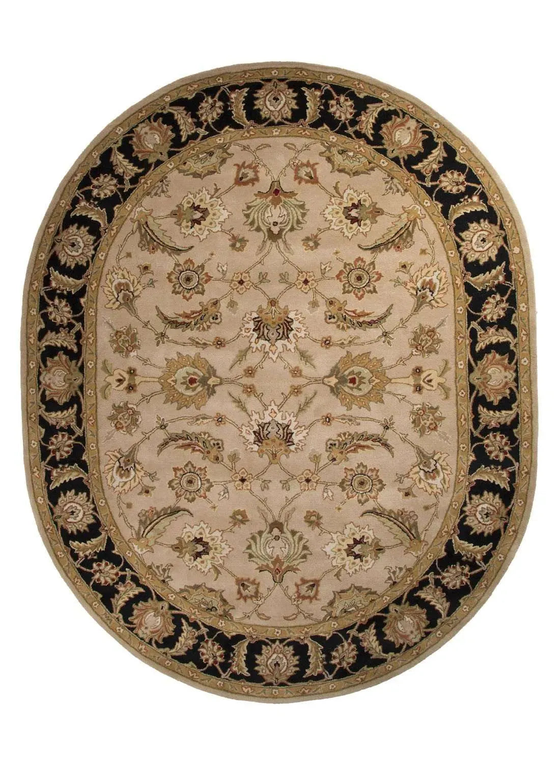 Mythos MY02 Selene Beige / Ebony Rug