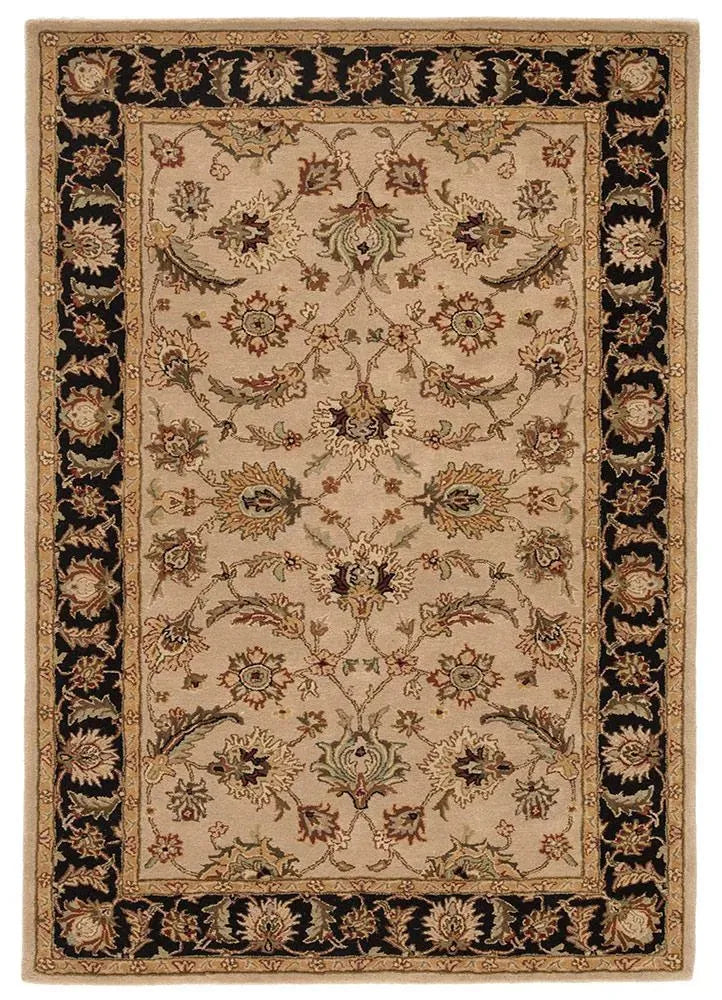 Mythos MY02 Selene Beige / Ebony Rug