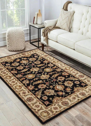 Mythos MY03 Selene Ebony / Sand Rug