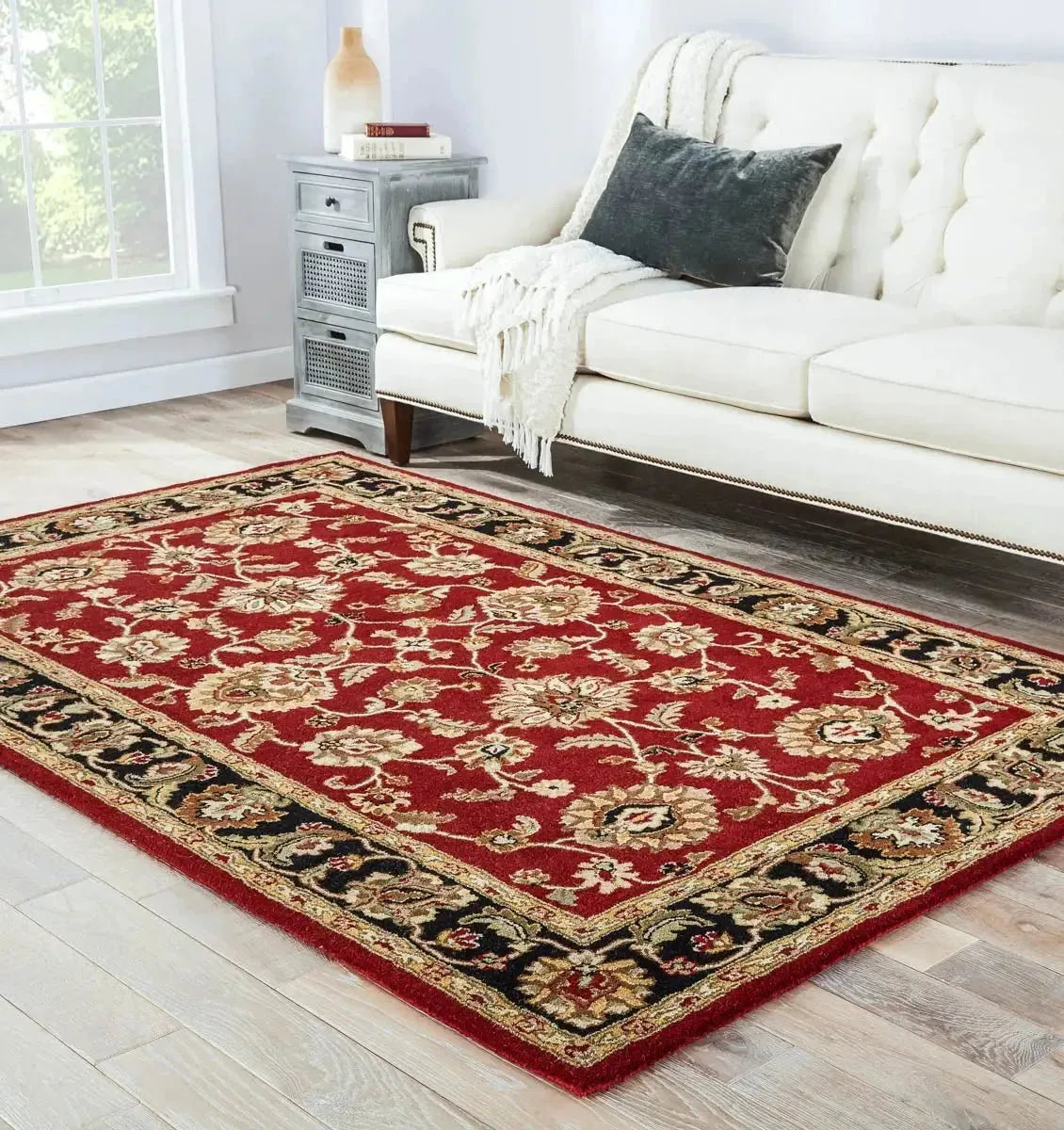 Mythos MY08 Red/Ebony Rug