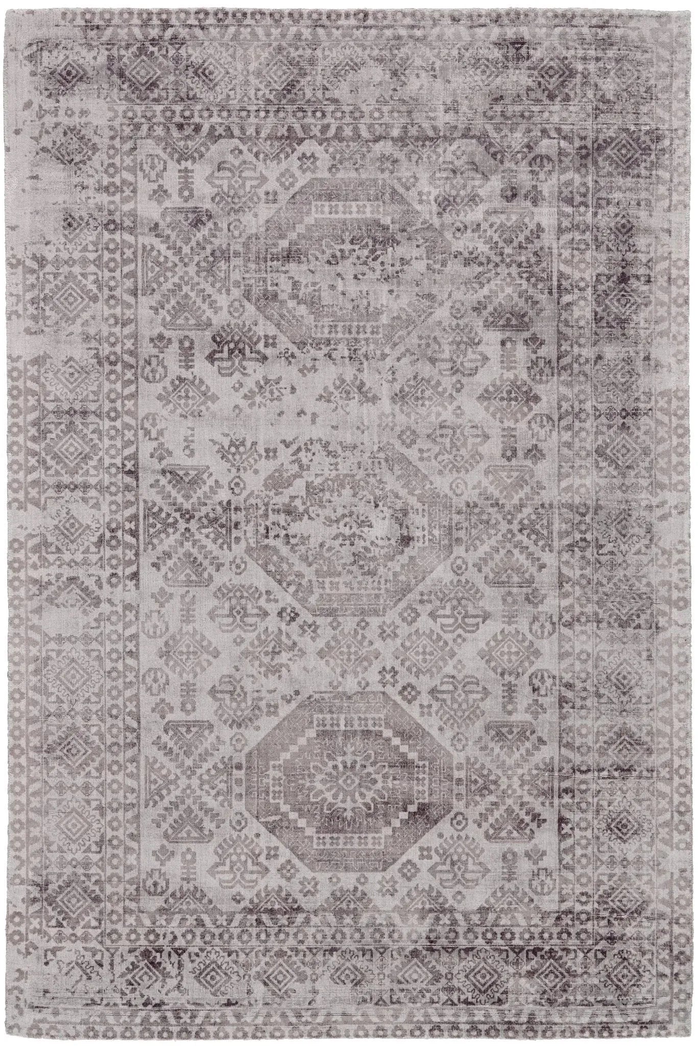 Nadia 8377F Gray/Purple Rug