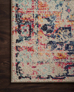 Nadia NN-02 Ivory/Fiesta Rug