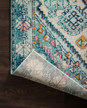 Nadia NN-03 Aqua/Navy Rug
