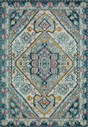 Nadia NN-03 Aqua/Navy Rug