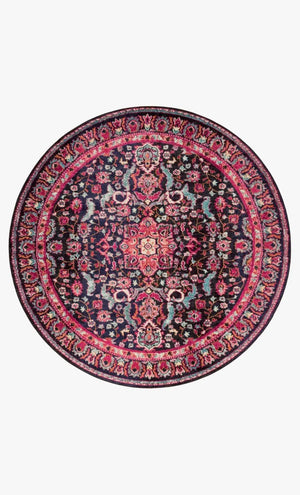Nadia NN-06 Midnight/Pink Rug