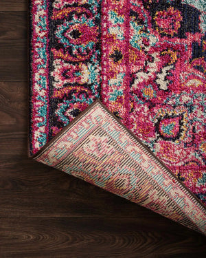 Nadia NN-06 Midnight/Pink Rug