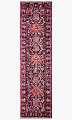 Nadia NN-06 Midnight/Pink Rug