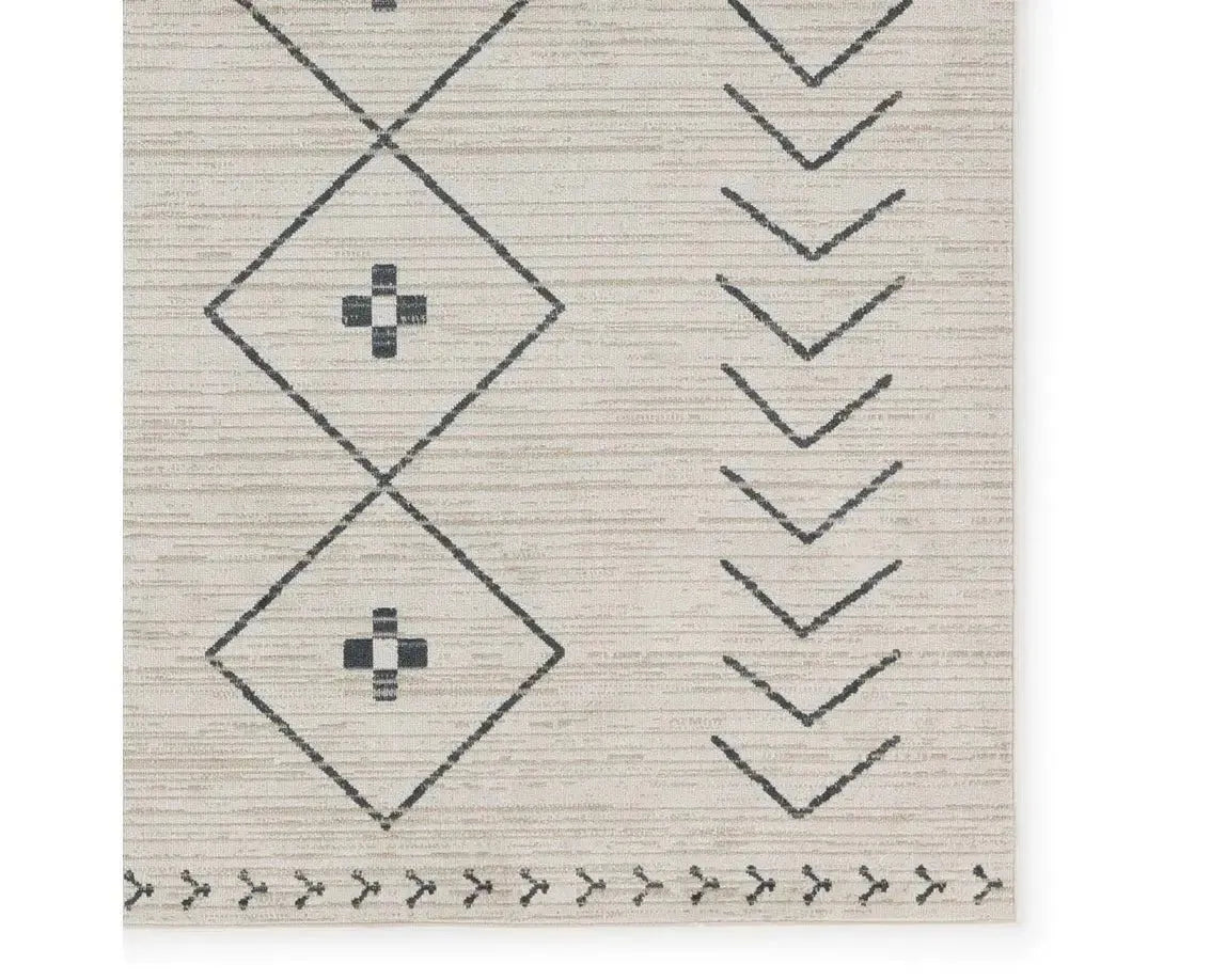 Nadine NDN01 Dark Slate/Tan Rug
