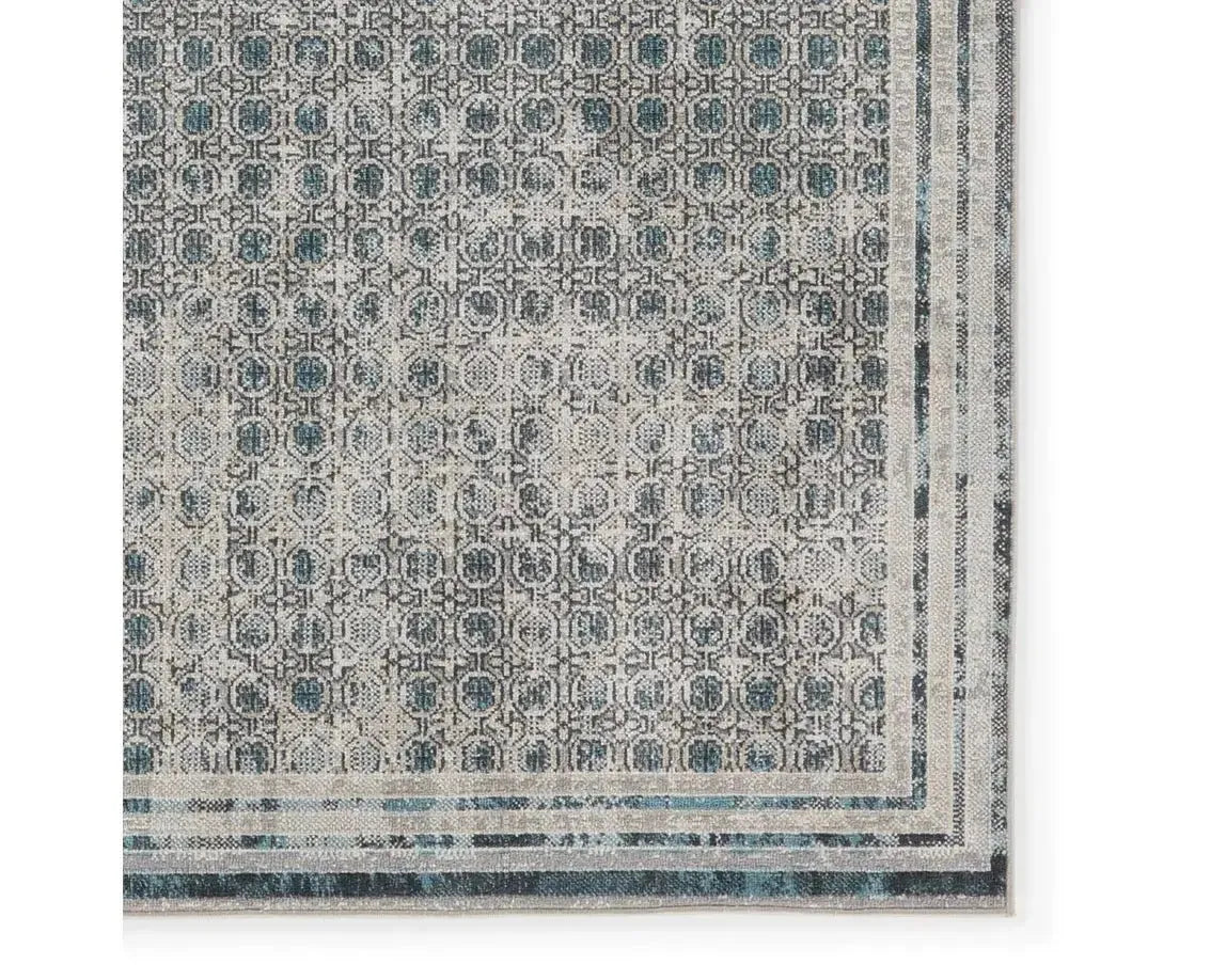 Nadine NDN04 Blue/Light Grey Rug