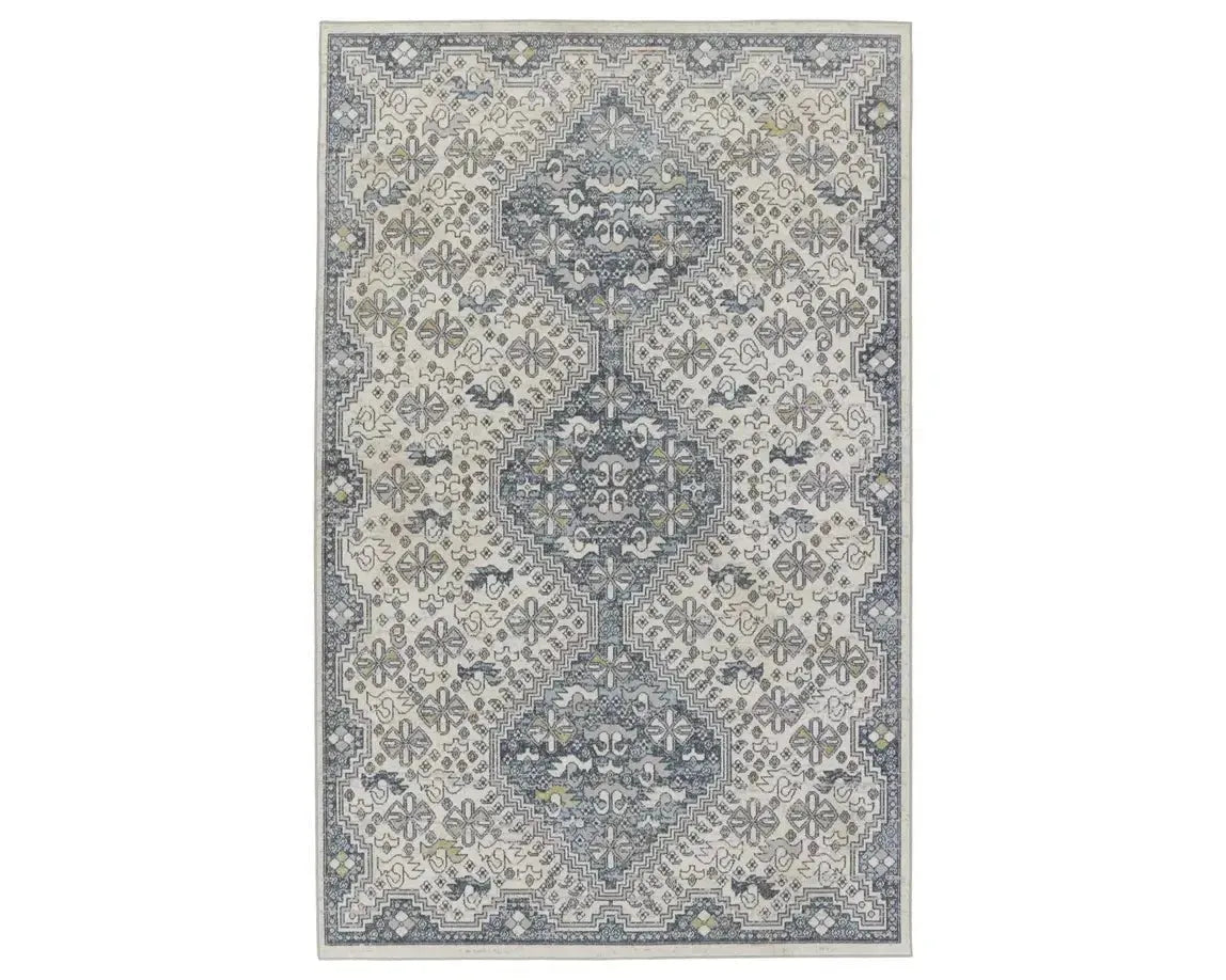 Nadine NDN06 Blue/Light Grey Rug