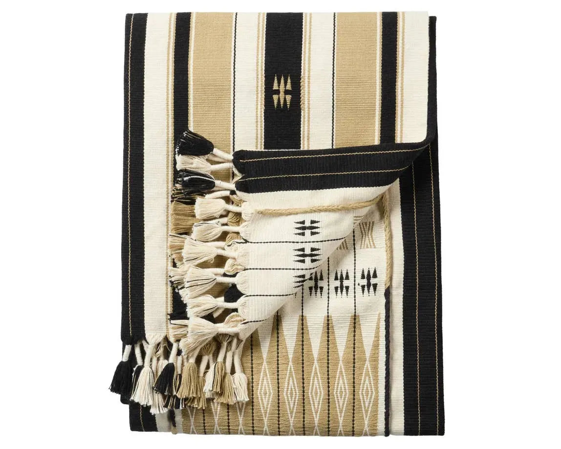 Nagaland Throw NGD08 Gold Throw Blanket