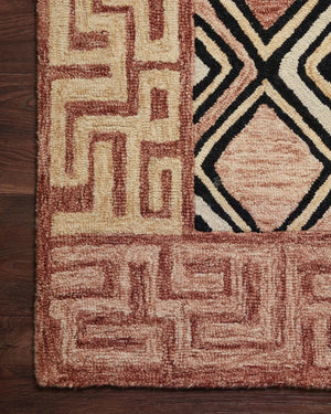 Nala Nal-06 Rose/Black Rug