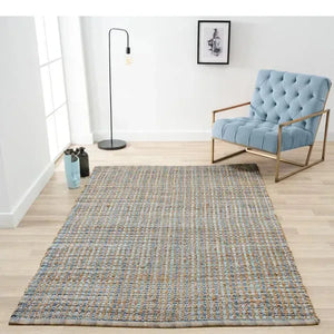 Natural 03305NAV Navy Rug