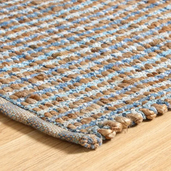 Natural 03305NAV Navy Rug