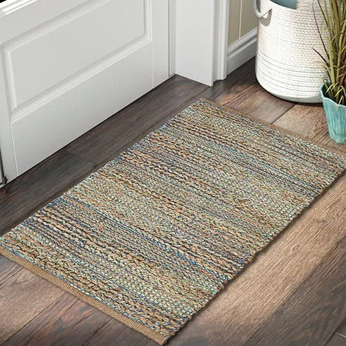 Natural 03314TEA Teal Rug