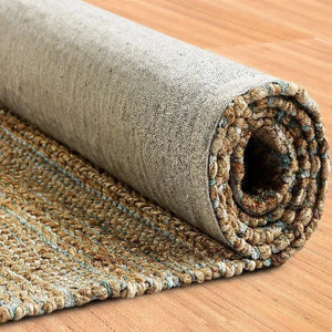 Natural 03337SPA Spa Blue Rug