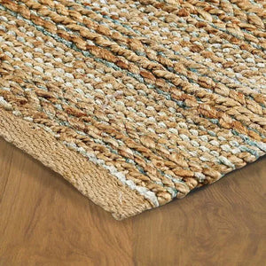 Natural 03337SPA Spa Blue Rug