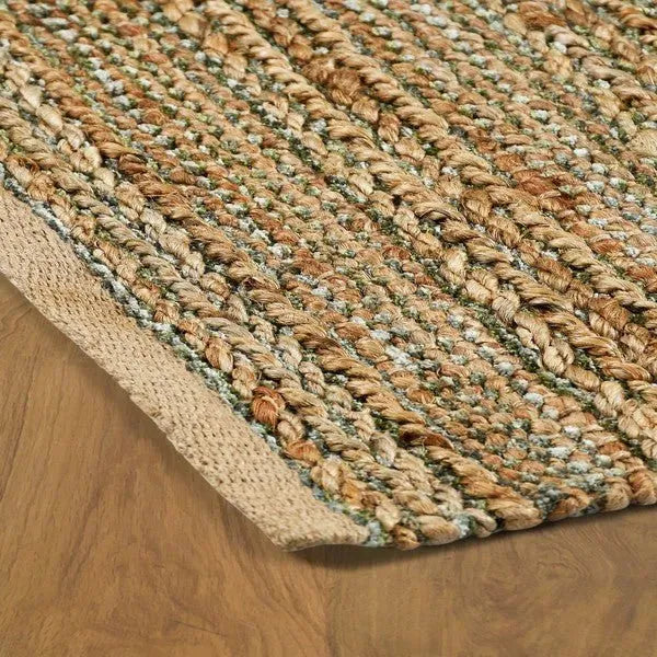 Natural 03391SMN Smoke Green Rug