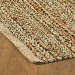 Natural 03391SMN Smoke Green Rug