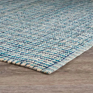 Natural 81433BIL Bleach/Ivory Blue Rug