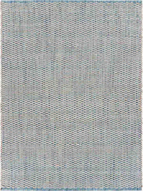 Natural 81436BIL Bleach/Ivory Blue Rug
