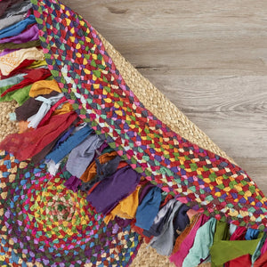 Natural Jute LR03327 Multi Rug