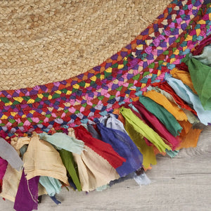 Natural Jute LR03327 Multi Rug