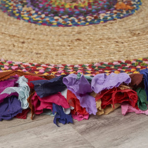 Natural Jute LR03327 Multi Rug