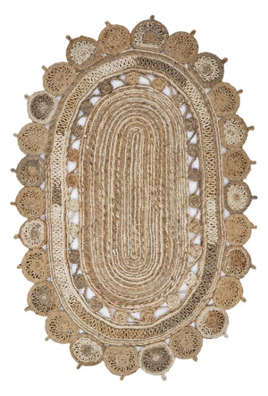 Natural Jute LR12038 Natural Rug