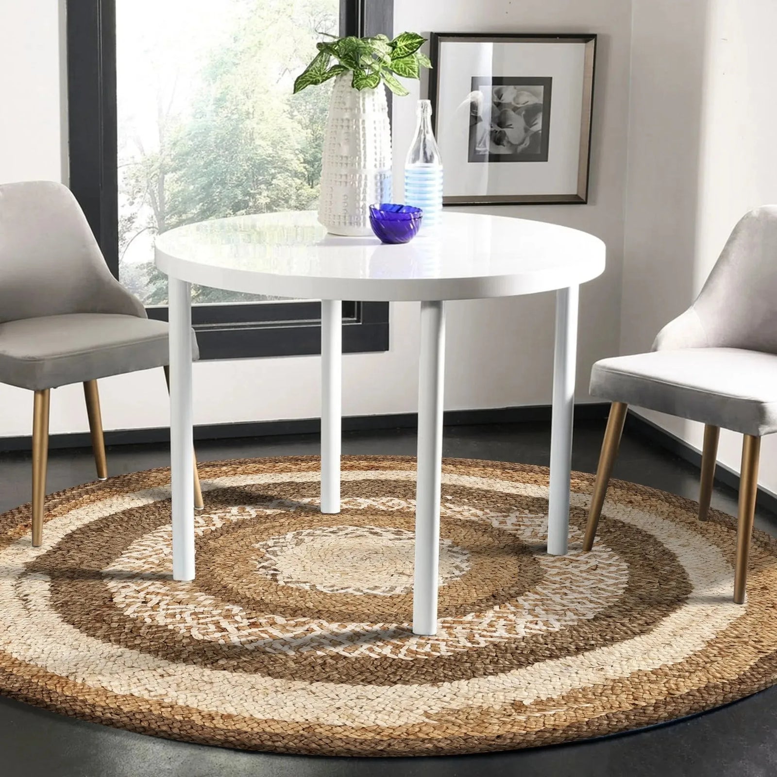 Natural Jute Lr12041 Bleach/Natural Rug