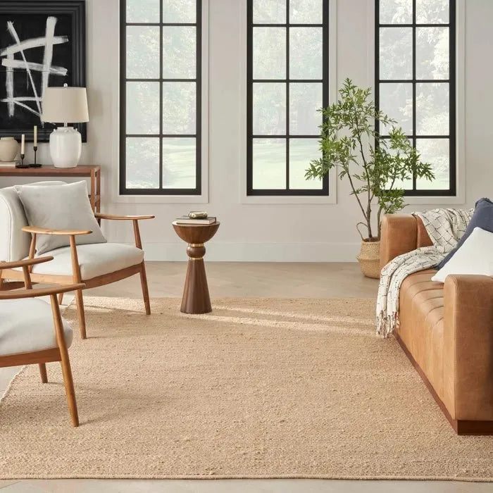 Natural Jute NJT01 Bleached Rug