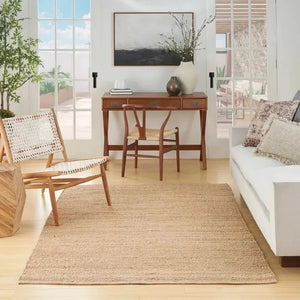 Natural Jute NJT01 Bleached Rug