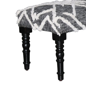 Natural Lr99067 Black/Gray Bench