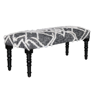 Natural Lr99067 Black/Gray Bench