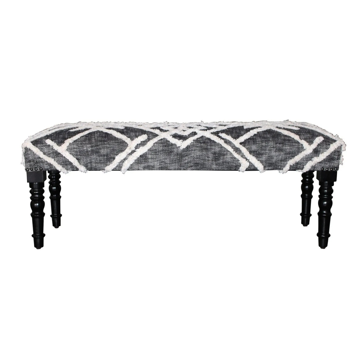 Natural Lr99067 Black/Gray Bench