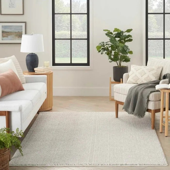 Natural Texture NTX01 Ivory/Mocha Rug