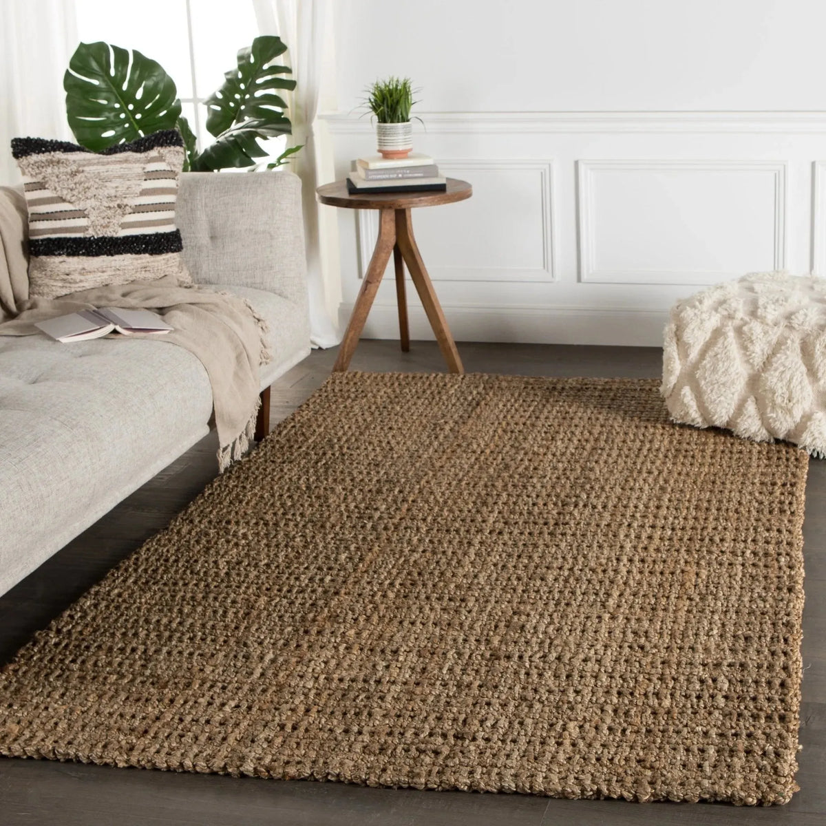 Naturals Lucia Nal03 Achelle Taupe Rug