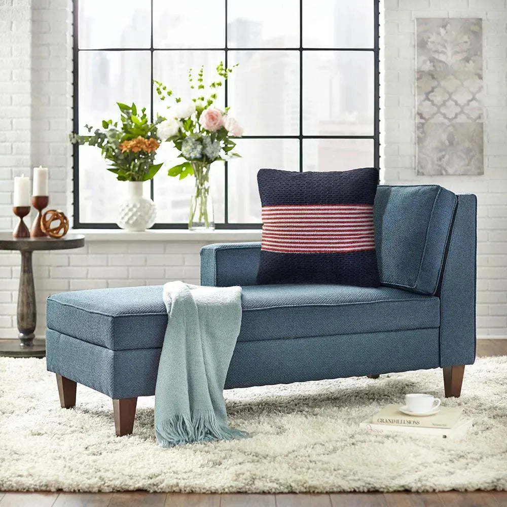 Navy Nautical Striped LR07429 Throw Pillow