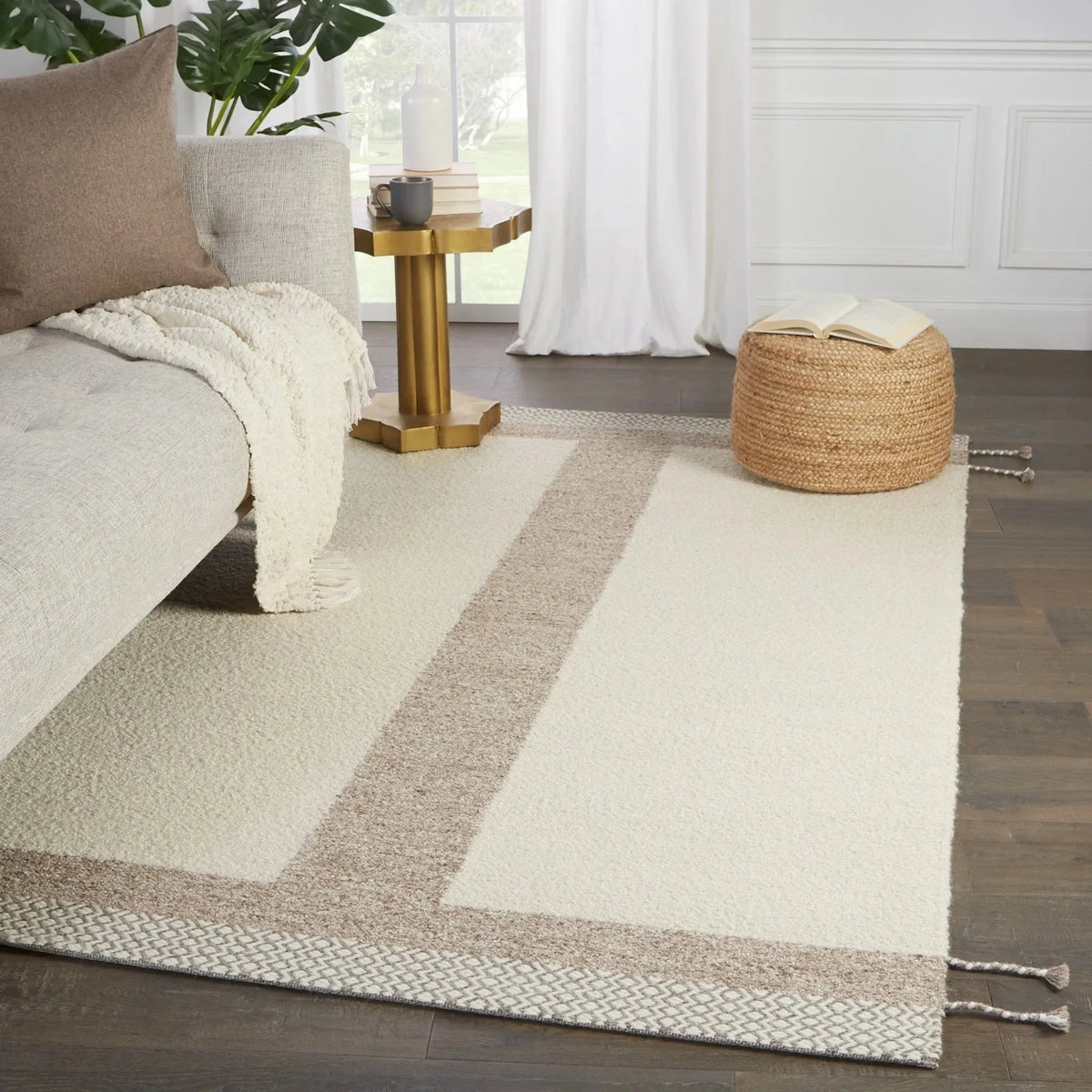 Nazca Naz01 Calva Cream/Light Tan Rug