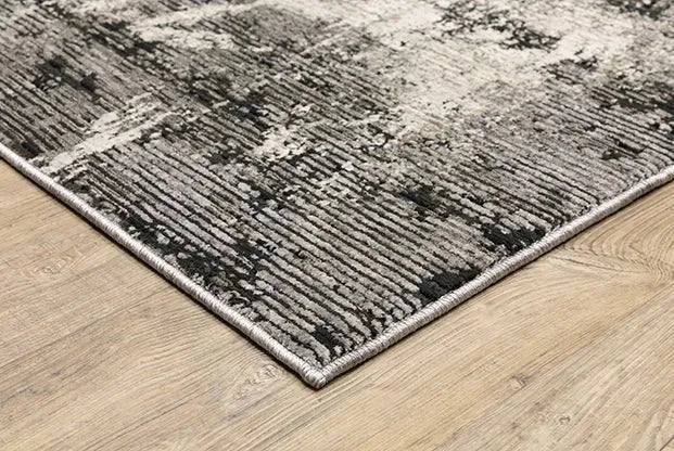 Nebulous 7151E Grey/Ivory Rug