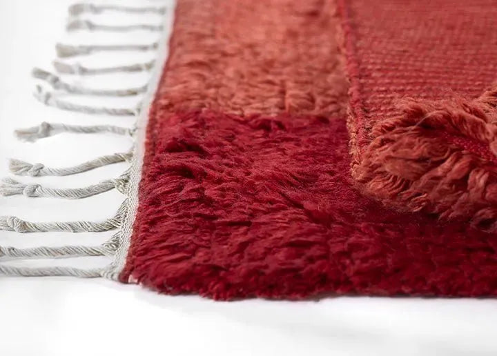 Neo Moroccan NEM-3 Red Rug