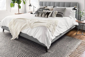 Newton by Magnolia Home NET-01 Charcoal/Ivory Rug