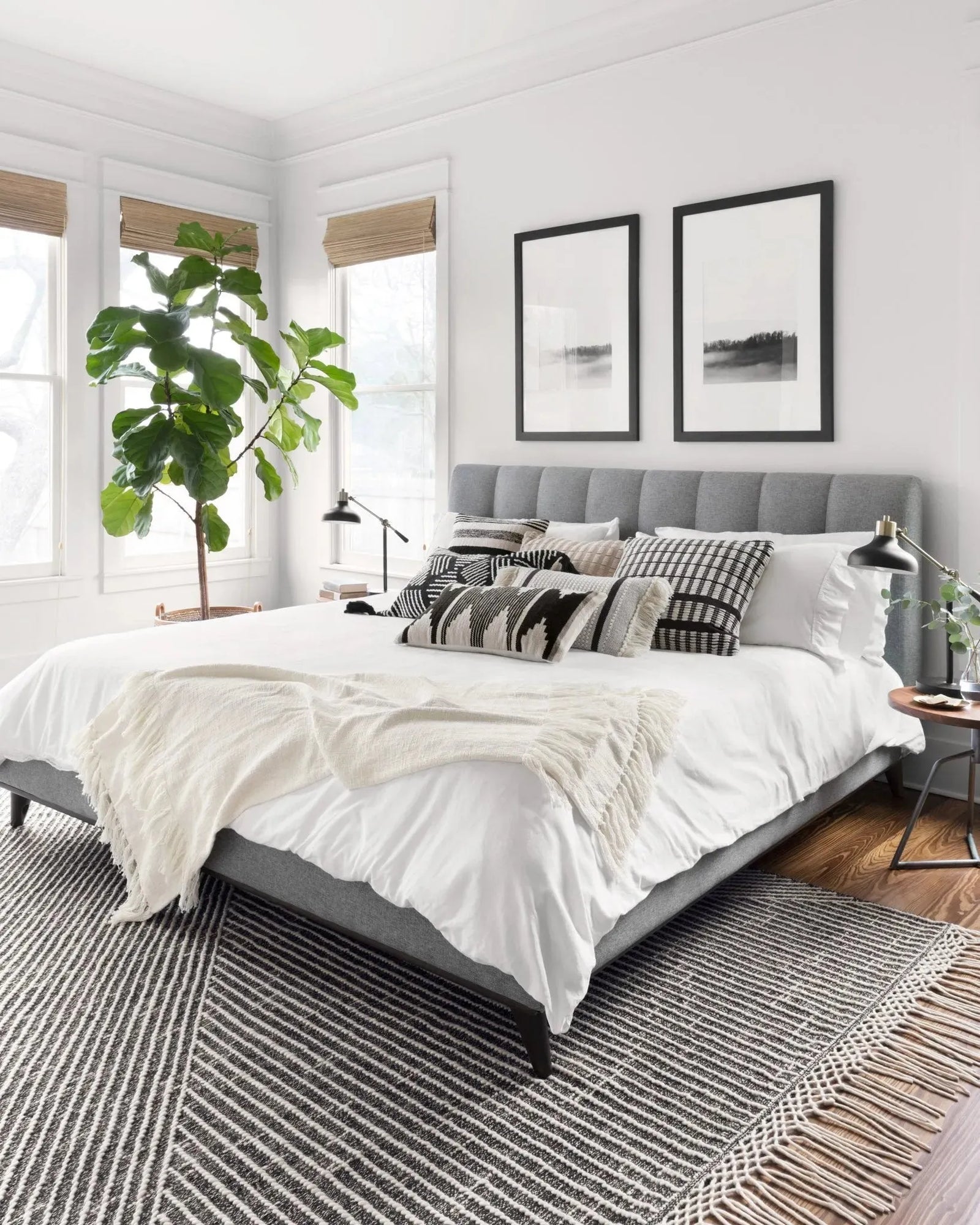 Newton by Magnolia Home NET-01 Charcoal/Ivory Rug