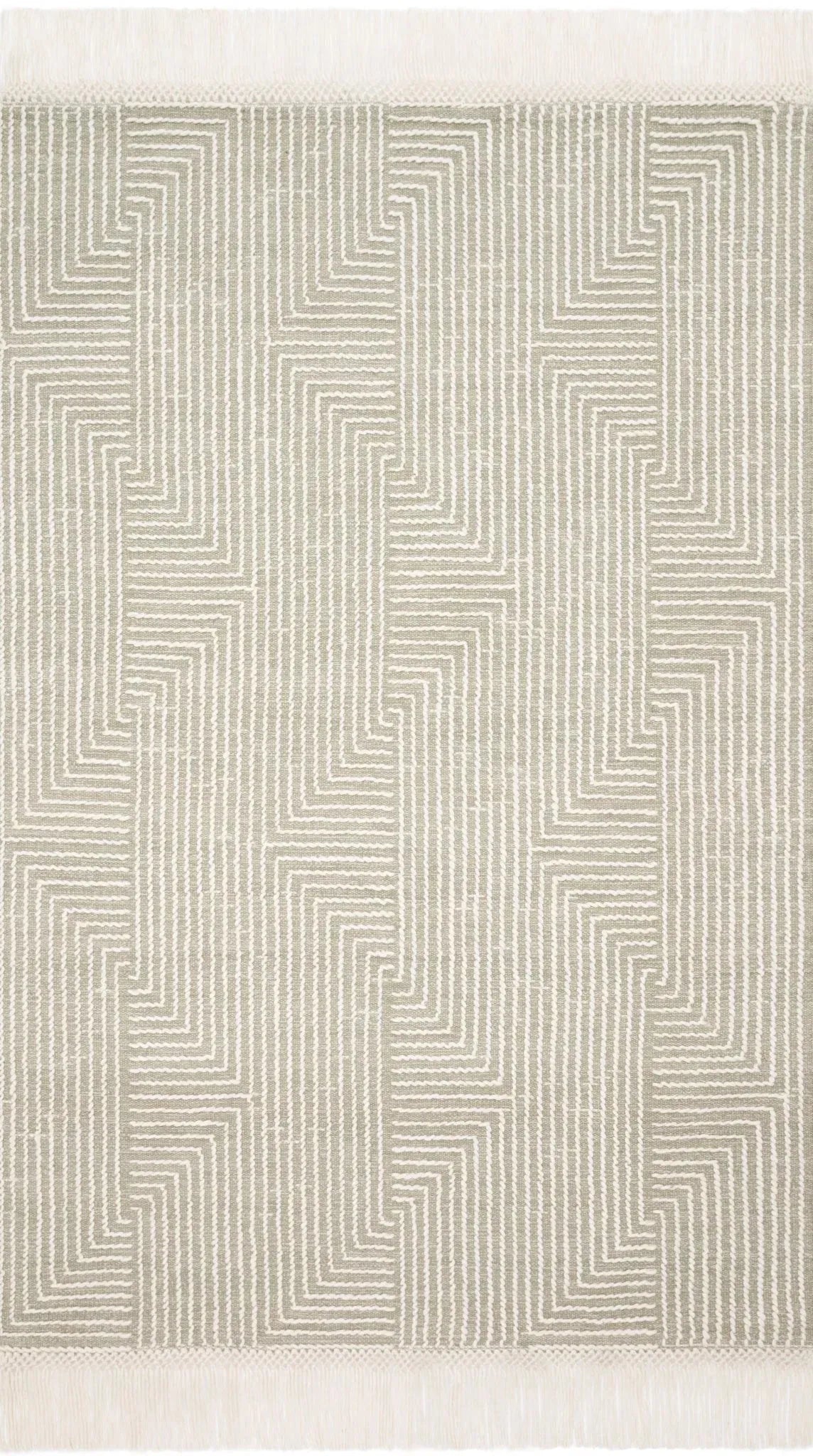 Newton by Magnolia Home NET-04 Sage/Ivory Rug
