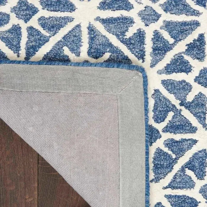 Nicole Curtis Series 2 SR201 Blue Rug
