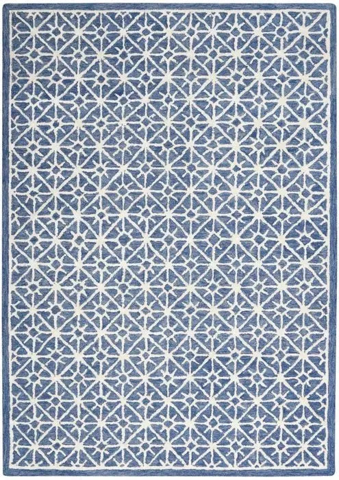Nicole Curtis Series 2 SR201 Blue Rug
